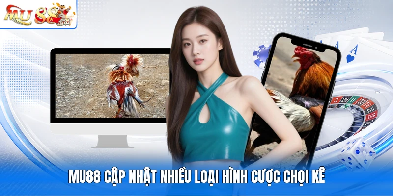 MU88 cập nhật nhiều loại hình cược chọi kê